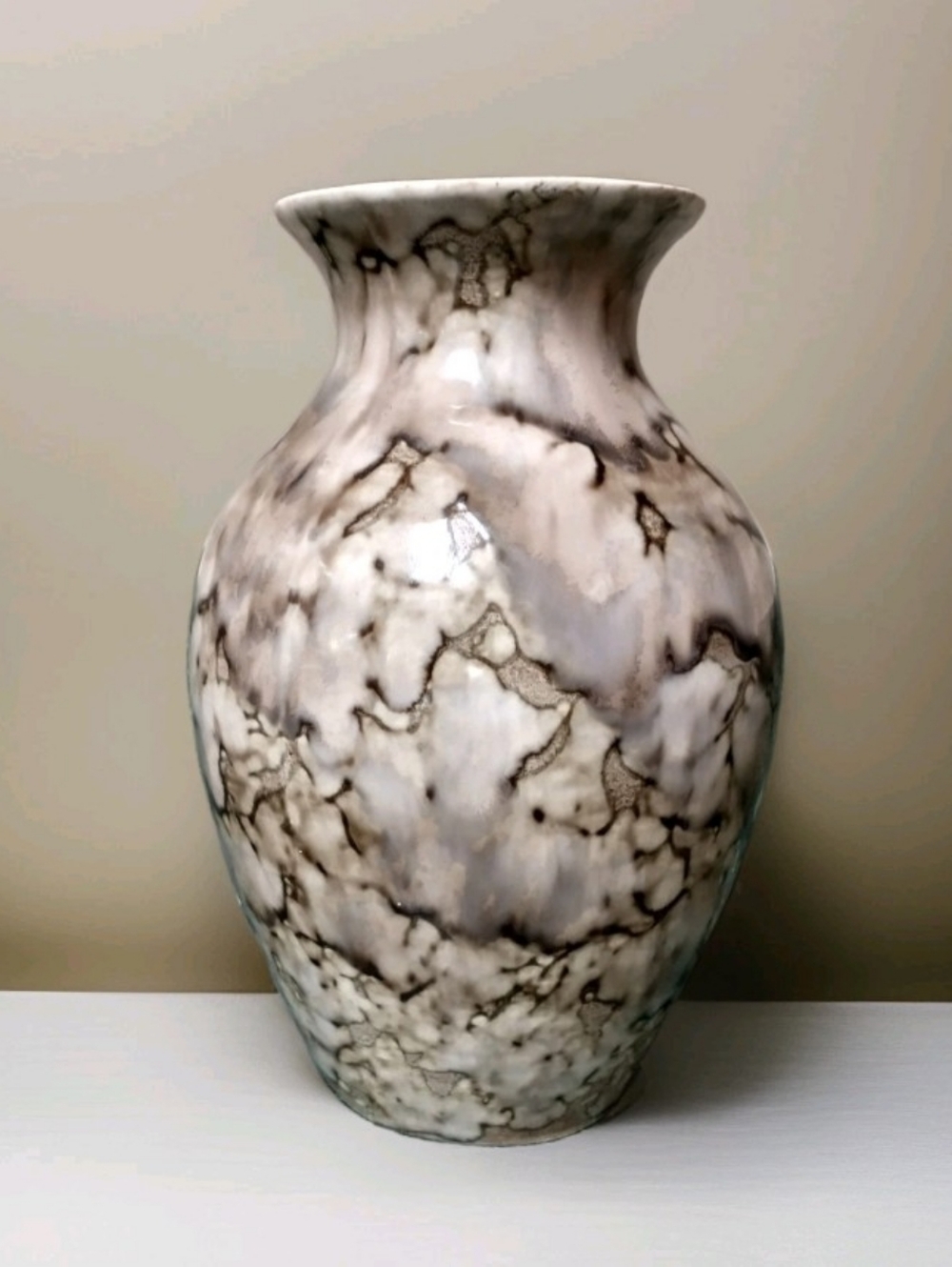 Vintage Stangl Pottery 6.75"  Vase Pebblestone